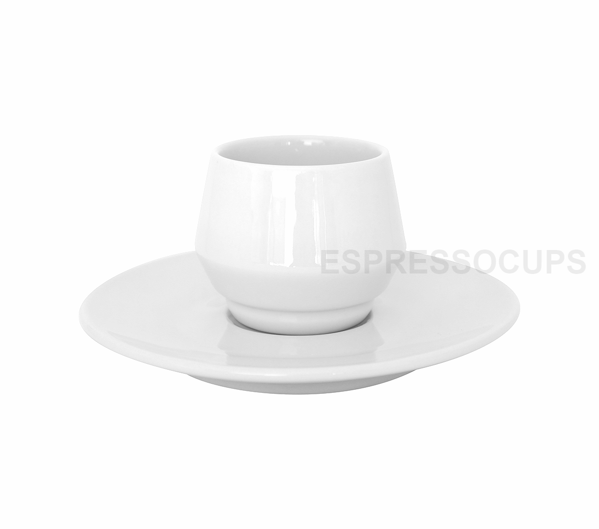 "MANIKO" Double-Walled WHITE - Espresso Cups 70ml